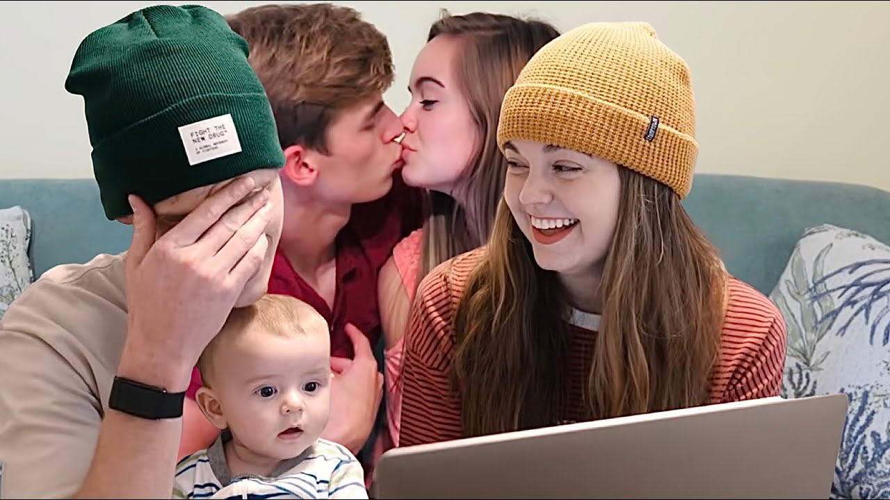 Us Reacting To Our First Video Together 5 Years Later *big time cringe*