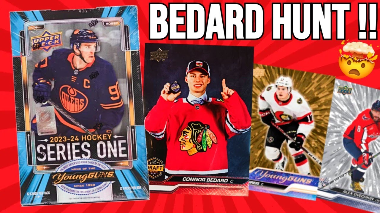 CRAZY PULL !! 2023-24 Upper Deck Series 1 Hockey Hobby Box Opening! 🔥
