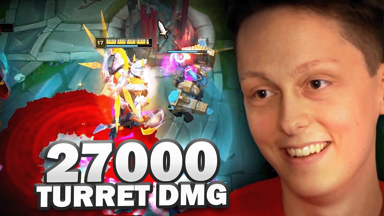 27000DMG an turrets mit Nasus! - Neuer Rekord?!🤨