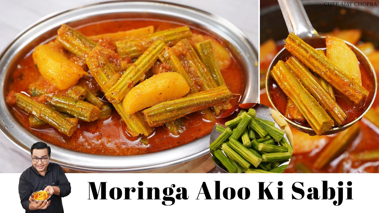सरसों वाली सहजन और आलू की सब्जी | Moringa Aloo Ki Sabji | Traditional Recipe by Chef Ajay Chopra