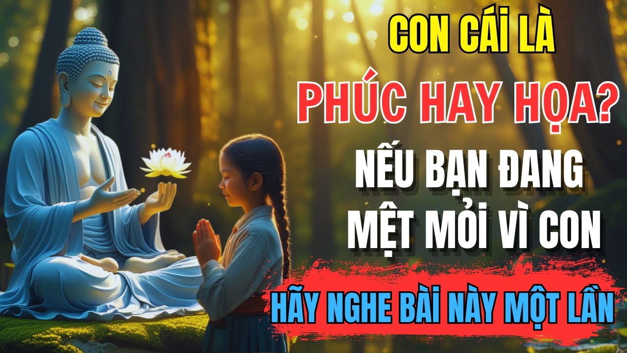 Con Cái Là Phúc Hay Họa? Nếu Bạn Đang Mệt Mỏi Vì Con, Hãy Nghe Bài Này Một Lần