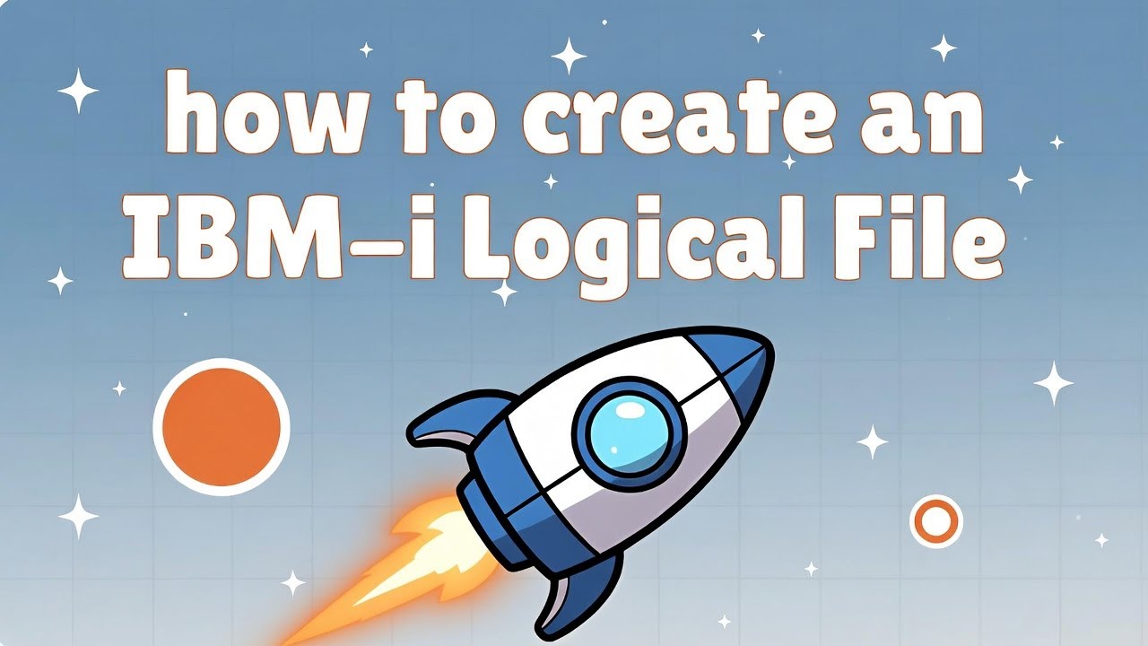 Let's create an IBM i Logical File