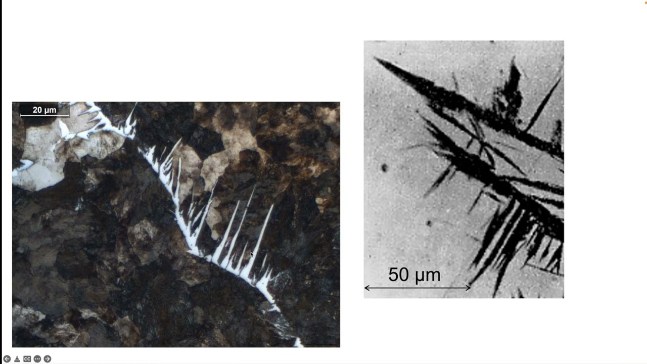 Widmanstätten ferrite