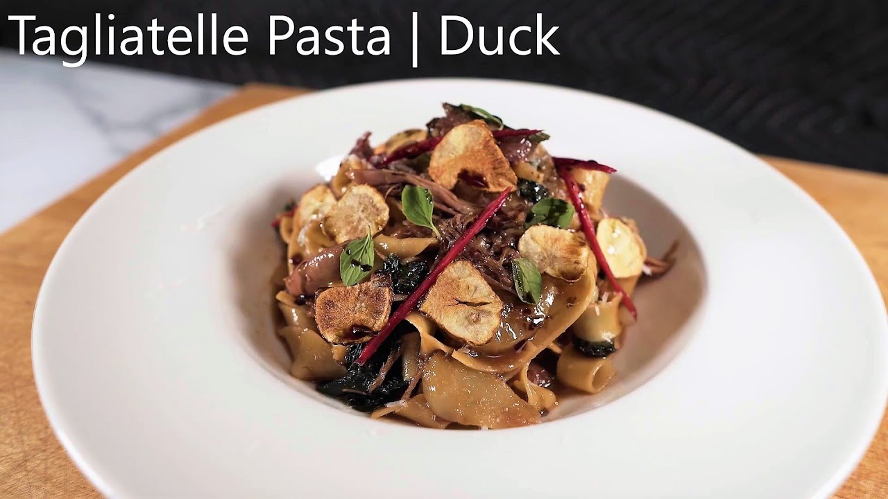 Duck Confit Tagliatelle