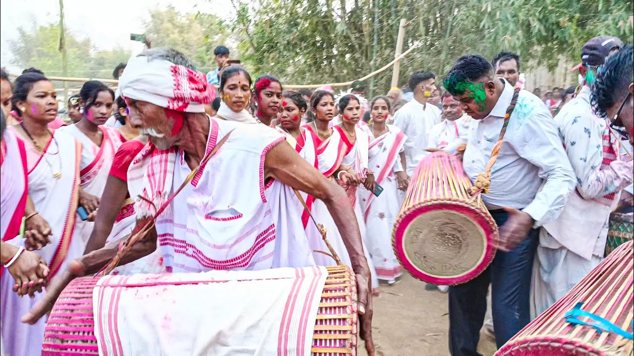 रांची सरहुल जुलूस ऐसा होना चाहिए! मांदर-नगाड़ा की धुन पर झूमता जीदो गांव | Kuddu Lohardaga Sarhul