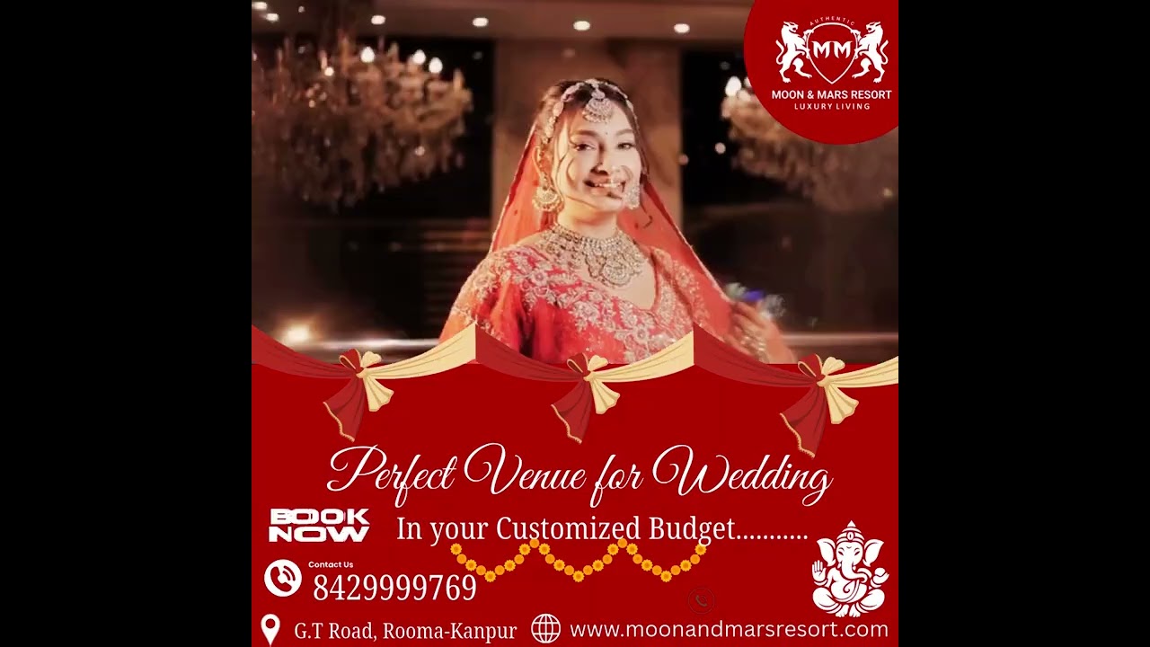 ✨ Moon & Mars Resort, Rooma Kanpur – The Best Wedding Destination ✨