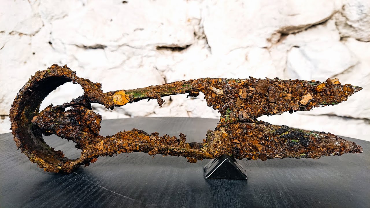 100 year old scissors restoration! What will they become?