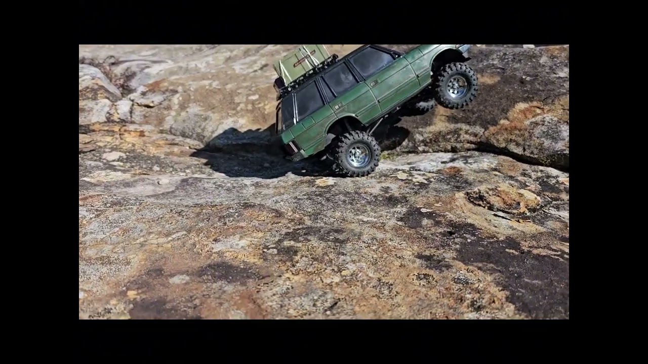 LDR/C range rover trail ride 