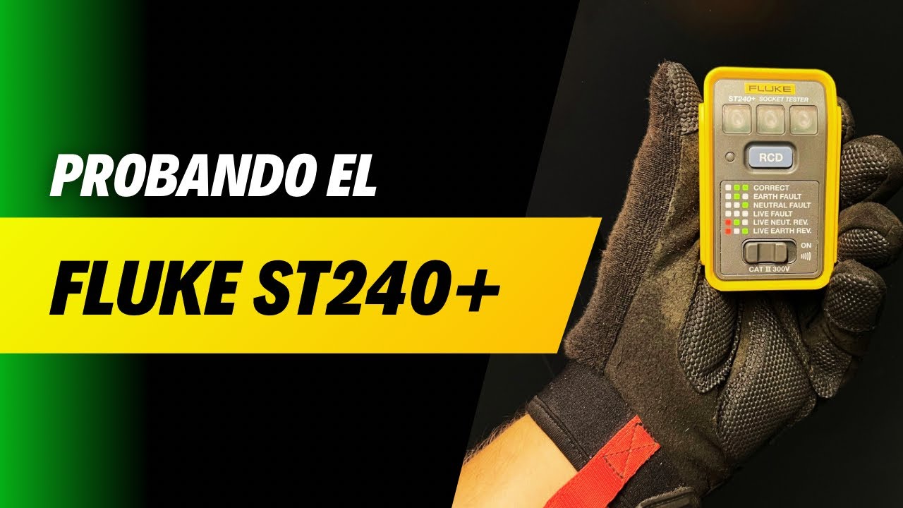 Review y Funcionamiento de Fluke ST240+