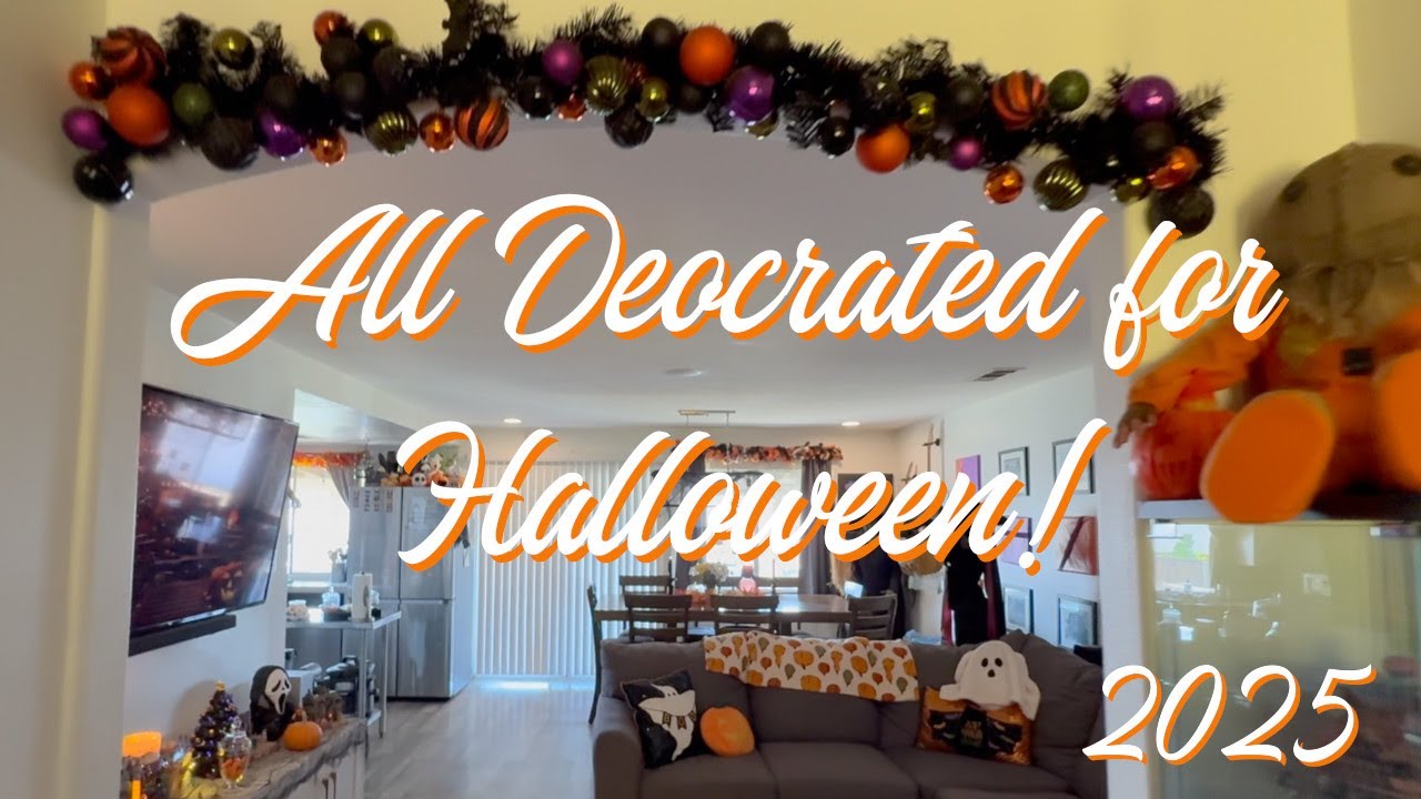 Decorated for Halloween 2025