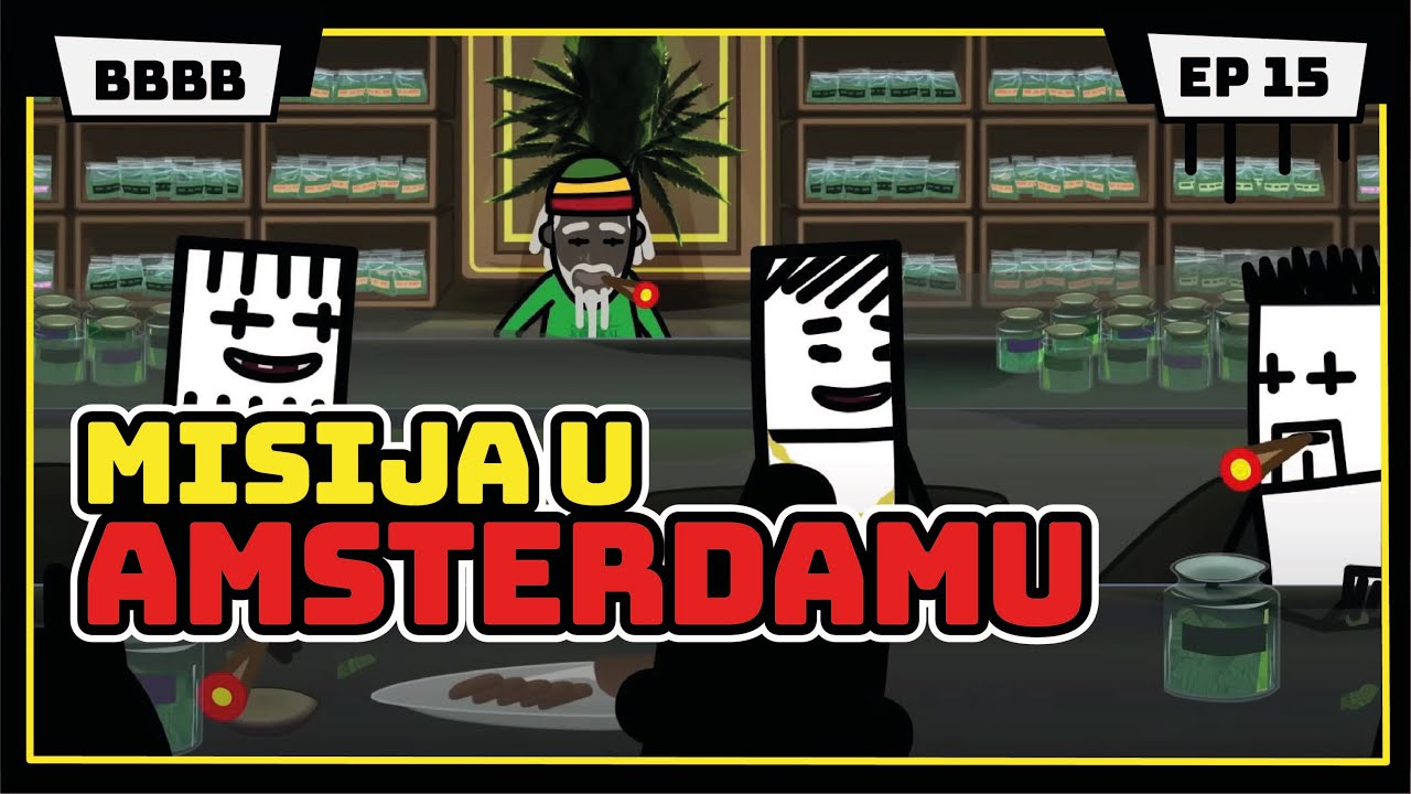 AMSTERDAM | Ko je Tasim Roterdam? | Animirana serija #BBBB | EP15