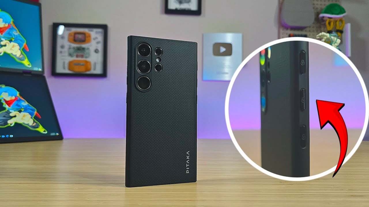 Чехол Pitaka Pin Button: чехол MagEz Case Pro для Galaxy S24 Ultra...