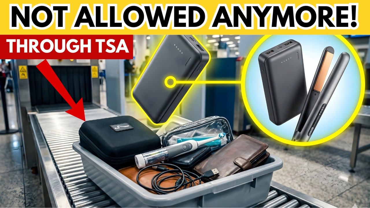 В 2026 году сотрудники TSA конфискуют 12 электронных устройств (что должны знать пожилые люди).