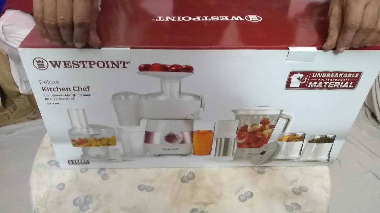 Распаковка многофункционального кухонного помощника WestPoint Deluxe Kitchen Chef WF4806 || Обзор