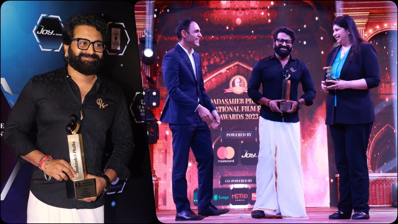 Rishab Shetty | Most Promising Actor Award | Dadasaheb Phalke International Film Festival #kantara