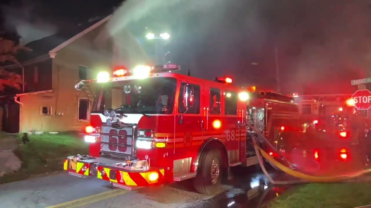 Lewisberry, PA 2nd Alarm House Fire With Extension to Exposure 3/24/24