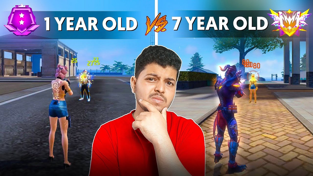 Which Year players are PRO players? 1Year/7Year 🤔 Let's find out..