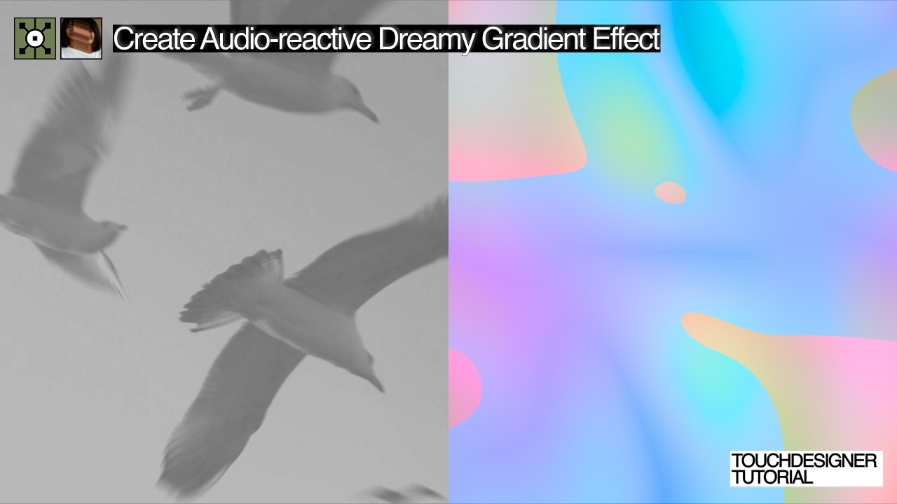 dreamy gradient texture in touchdesigner | tutorial