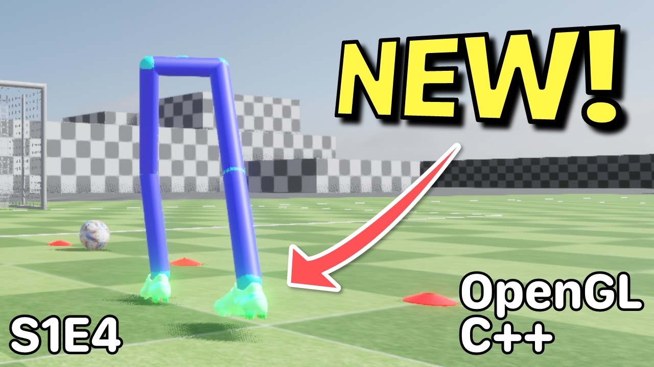 IMPROVED Character Simulation👌- Indie Football (Soccer) Game - Devlog #4