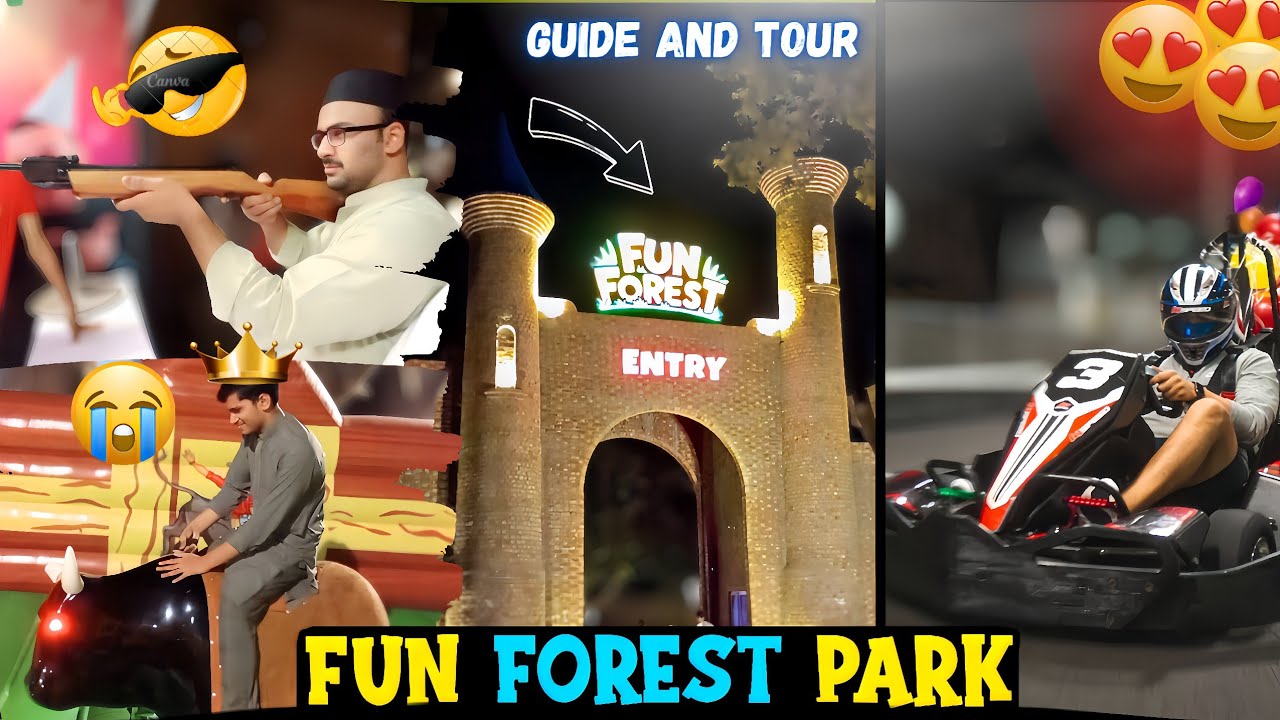 Multan Ma Bana New Adventure Park [FUN FOREST MULTAN] FULL REVIEW😘FUN FOREST PARK MULTAN🙂..!