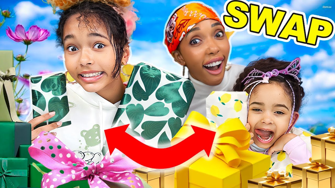 PREMIER SWAP PRINTEMPS 2024 avec THEA BABY BOSS !! Echange de cadeaux mère et fille 🥳