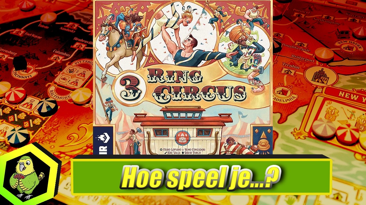 Hoe speel je 3 Ring Circus (#663 )🎪 De juiste act op het juiste moment!