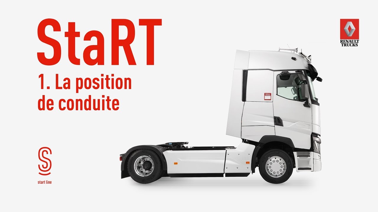 Position de conduite Renault Trucks T