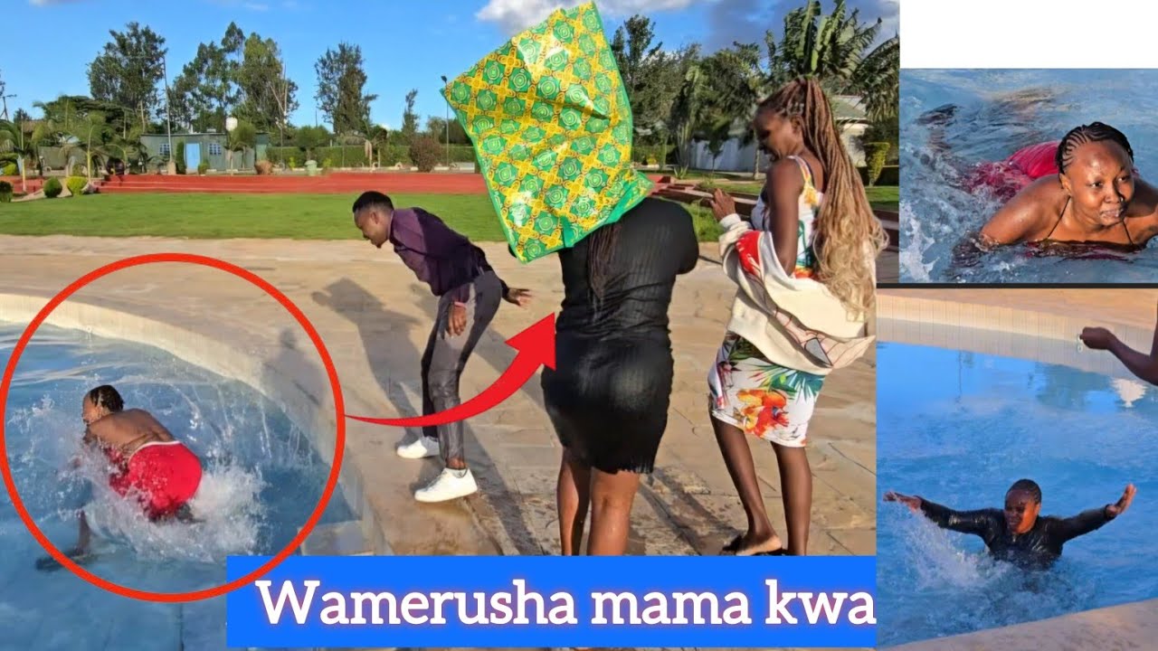 God!! Mama wisley amesukumwa kwa maji