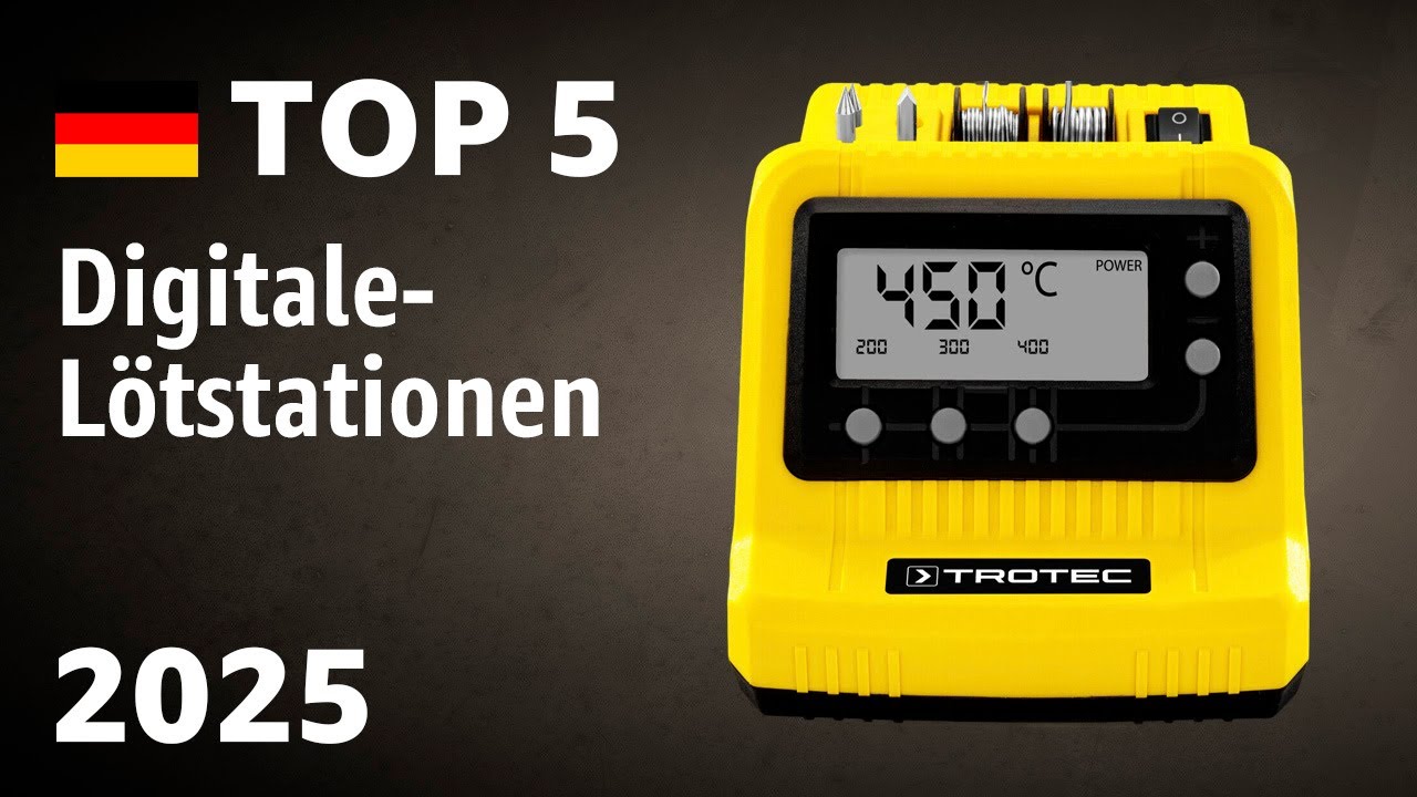 TOP—5. Beste Digitale-Lötstationen. Test & Vergleich 2025