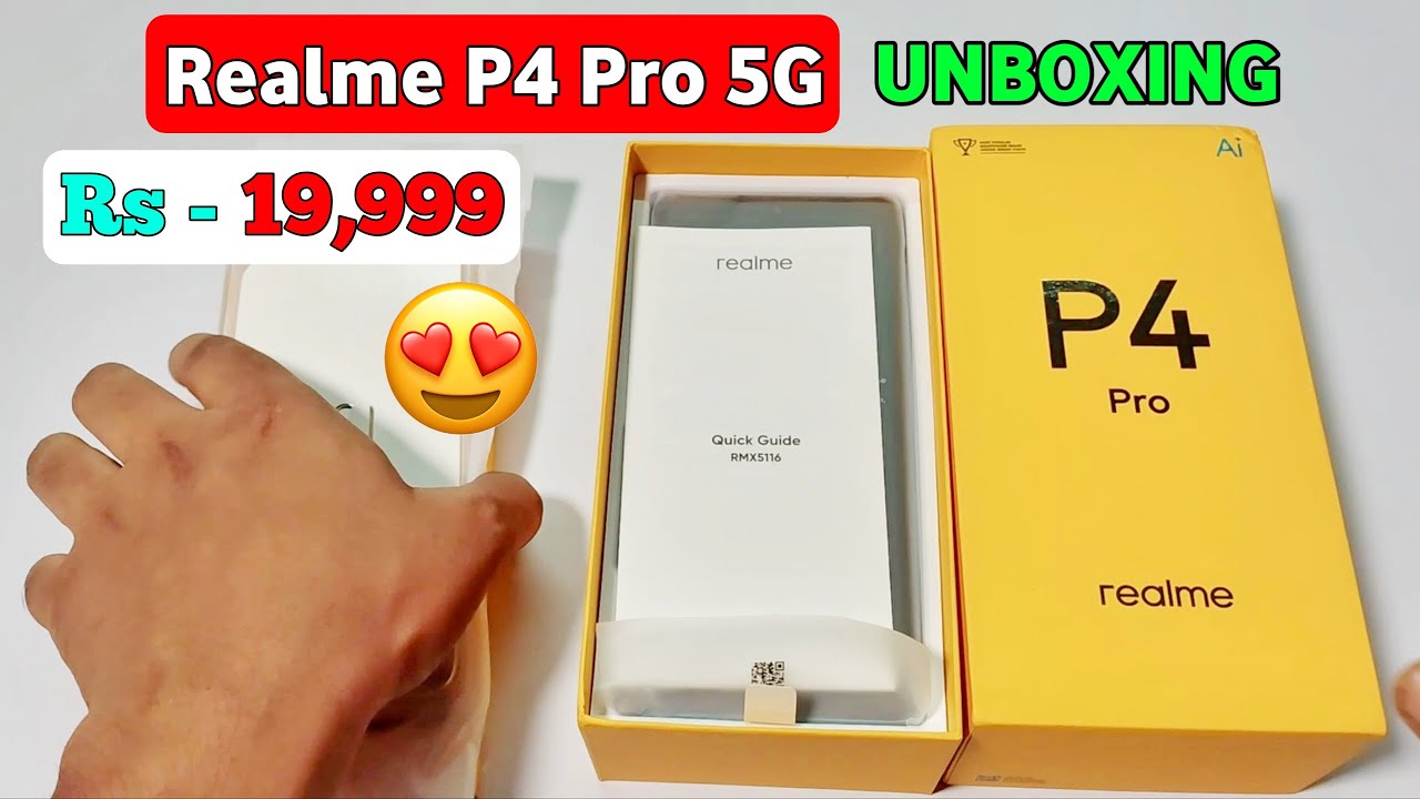 Realme P4 Pro 5G Unboxing | Realme P4 Pro Unboxing | Realme P4 Pro Flipkart Big Billion Day Sale