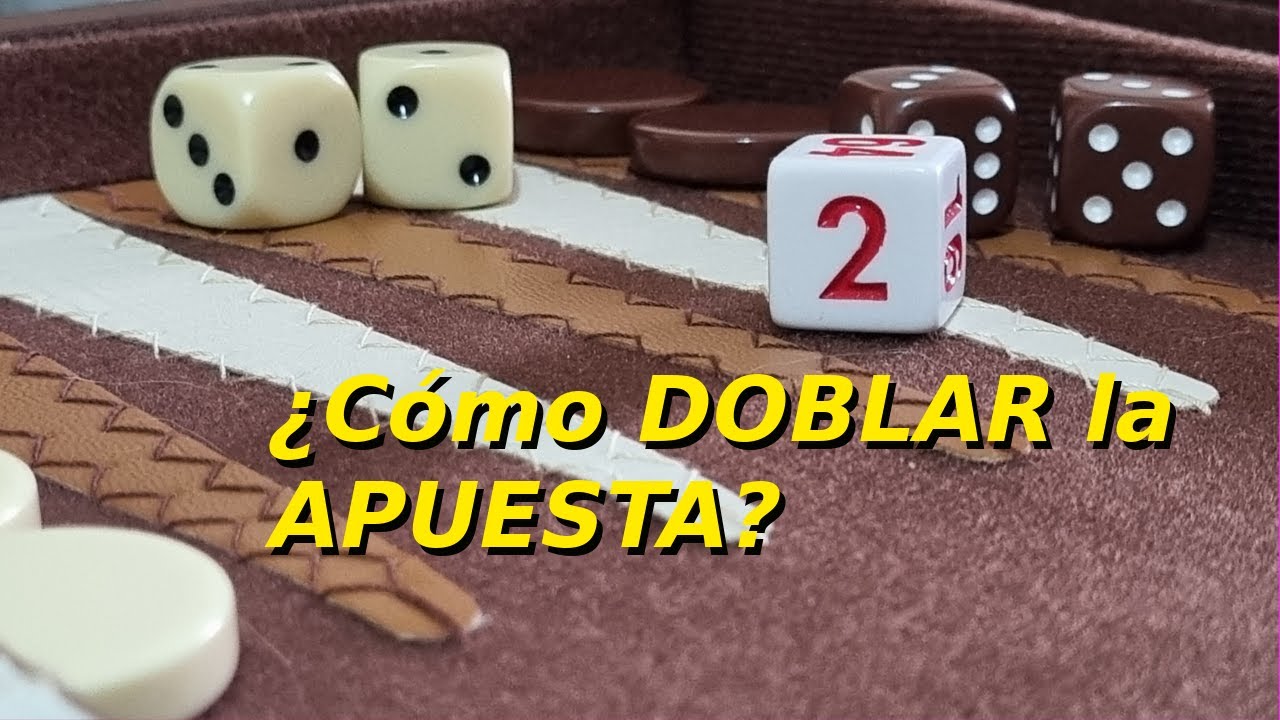 Backgammon: Dado DOBLADOR 🎲 ¿Cómo se usa?