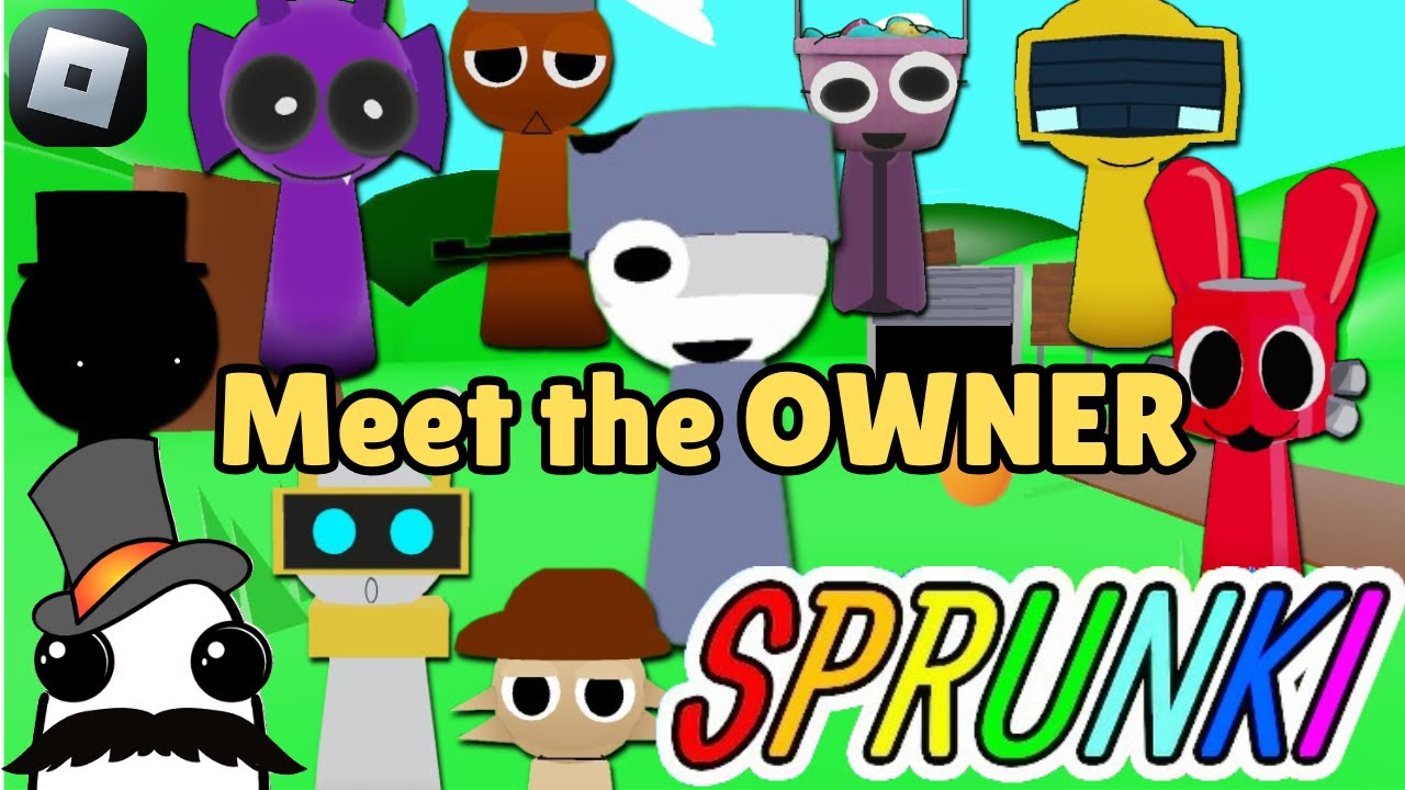 Buscando insignias con el creador 😎 Sprunki Multiverse BETA | Koda