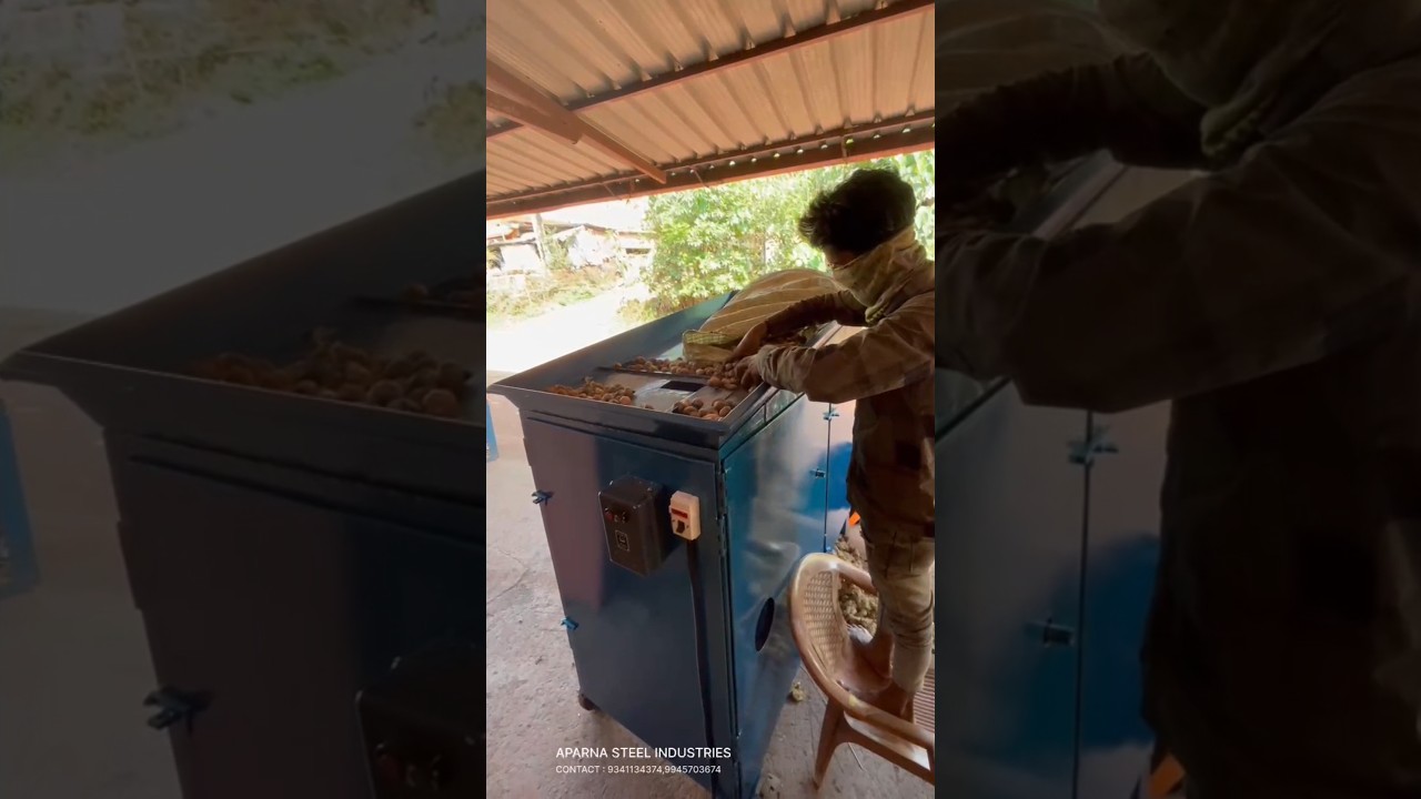 Amazing Arecanut Dehusking Machine