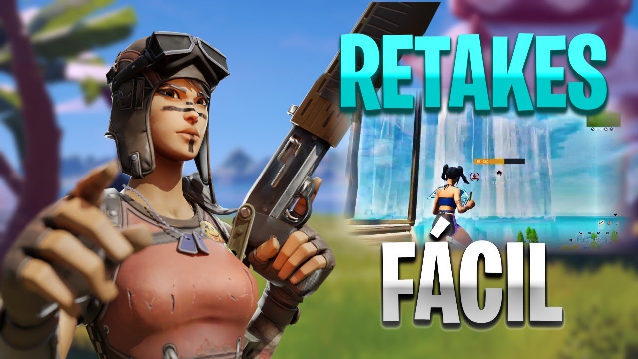 MELHORES RETAKES F&Aacute;CEIS PARA FAZER (XBOX, Playstation, PC) | Fortnite