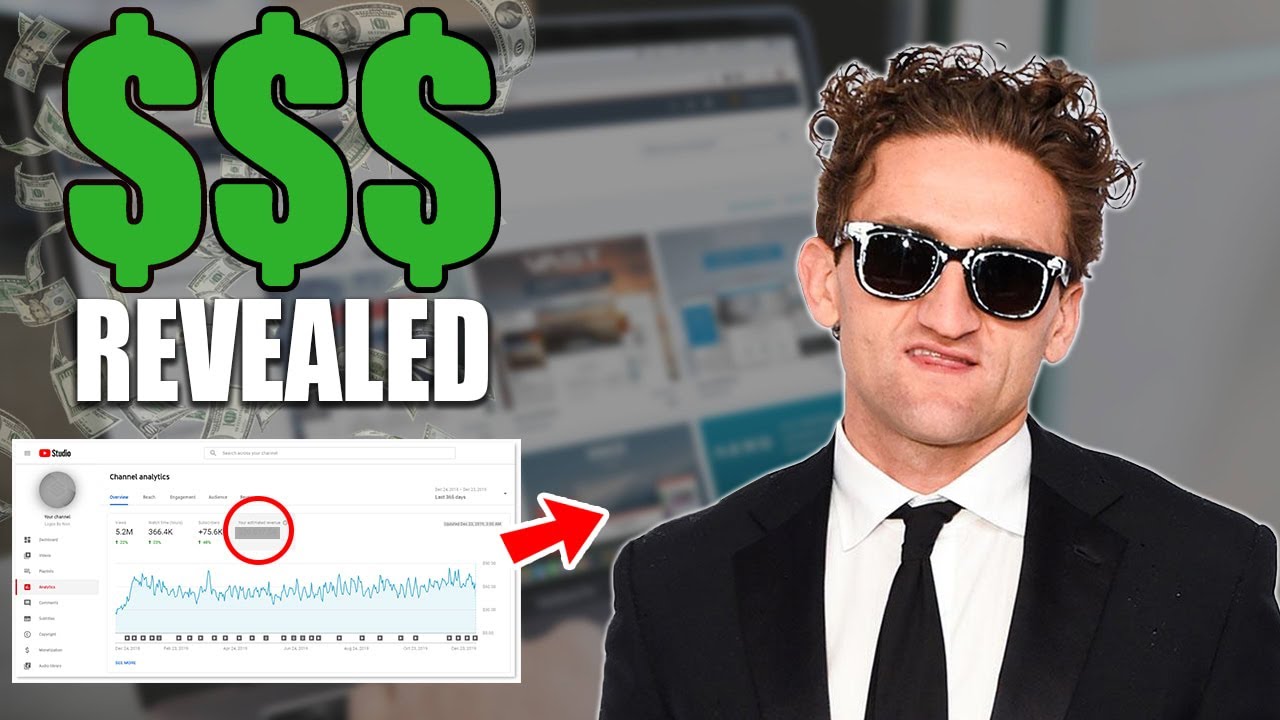 Revealing Casey Neistat's YouTube Paycheck (Don't miss this!)