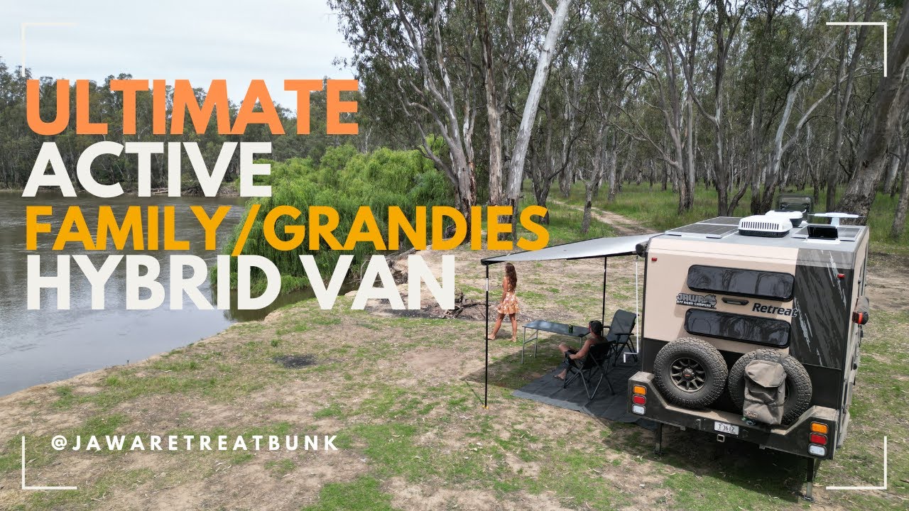 Ultimate Hybrid Caravan For Active Grandparents & Small Families |  2024 Jawa Retreat Bunk
