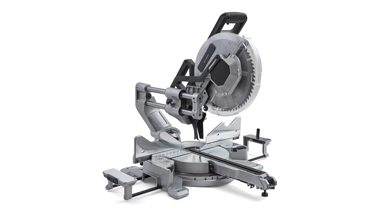 Rutlands® Sliding Mitre Saw Double Bevel - 305mm
