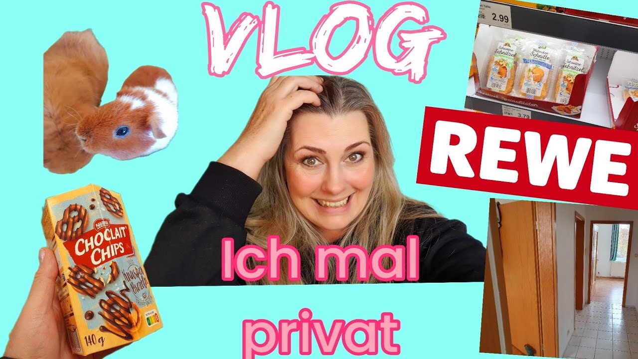 Vlog | Alltag | ich mal privat | mein Leben | einkaufen  |Meerschweinchen |  schminken
