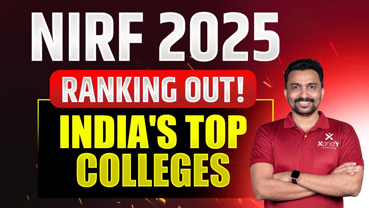 NIRF Ranking 2025 | India's Best Colleges | Shafeer sir #iitian #nirfranking