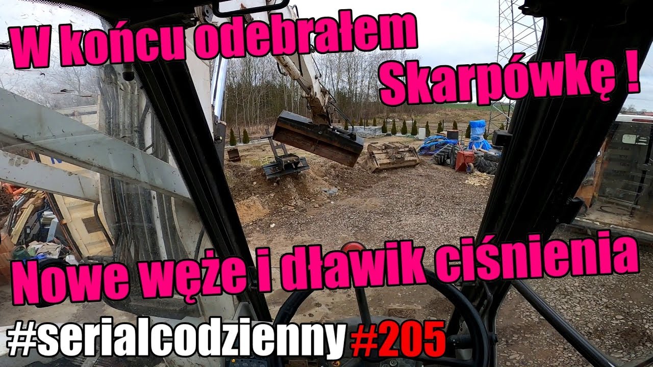 Odebrałem skarp&oacute;wkę! Nowe węże i dławiki ciśnienia #serialcodzienny