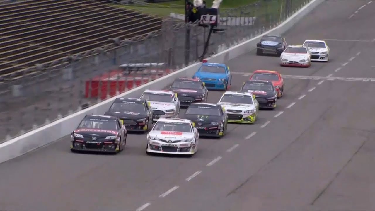 ARCA Menards Series 2019. Fairgrounds Speedway Nashville. almost Full Race