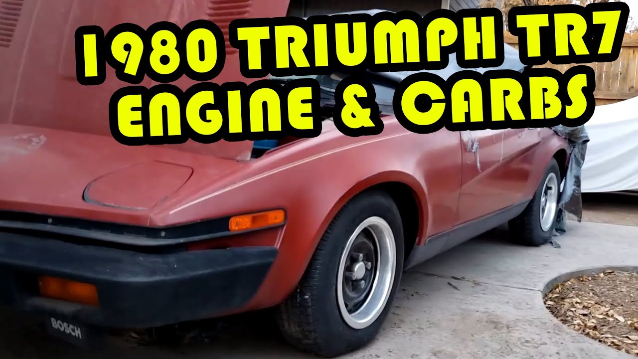 1980 Triumph TR7 Carbs Plus Old Engine Rebuild Footage!