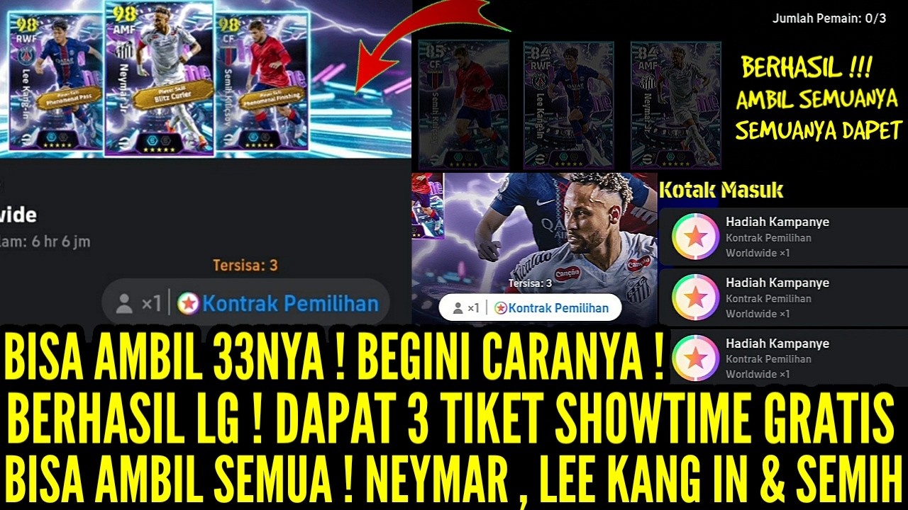 CARA LENGKAP REG IND0 DAPAT 3 KESEPAKATAN UNDIAN SH0WTIME GRATIS! BISA AMBIL SEMUA ISI SH0WTIMENYA!