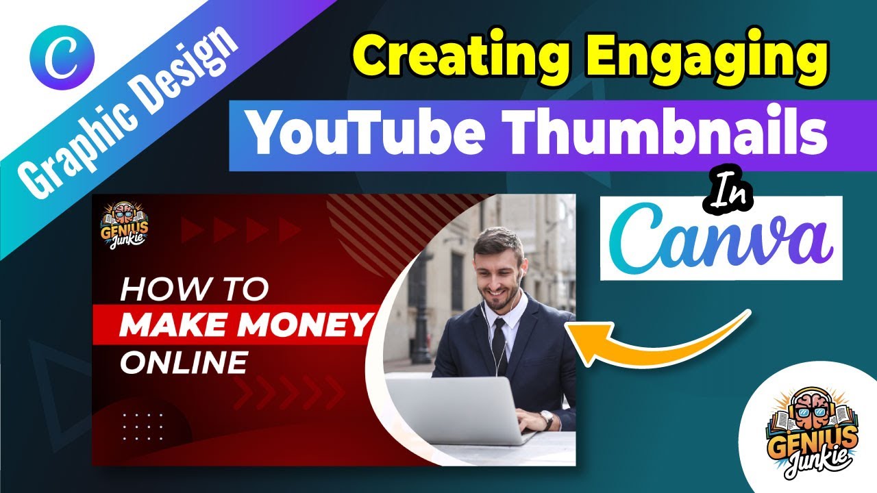 Create Engaging YouTube Thumbnails with Canva Easy Step by Step Guide | Genius Junkie