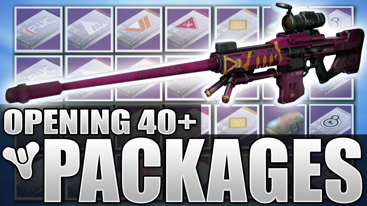 Destiny: Insane Loot Haul - Opening 40+ Packages - Faction, Vanguard, PvP, Queens Wrath & More!