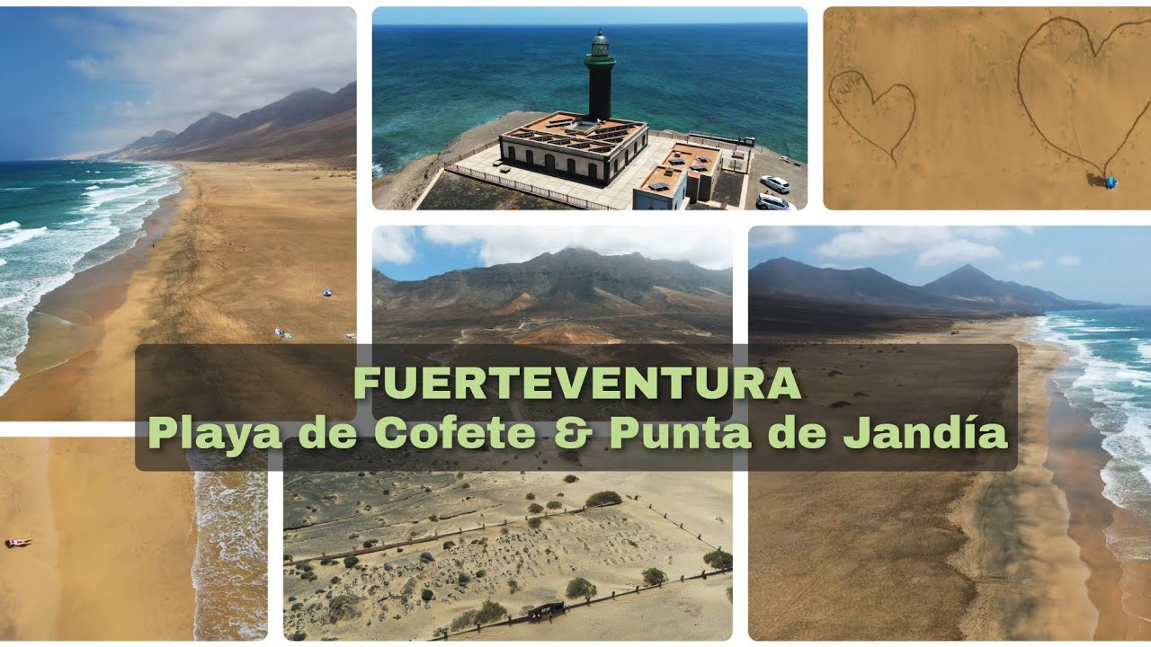 #Fuerteventura 2025 | Playa de Cofete (Cofete Beach) & Punta de Jandía | #Drone Tour | DJI Flip 4K