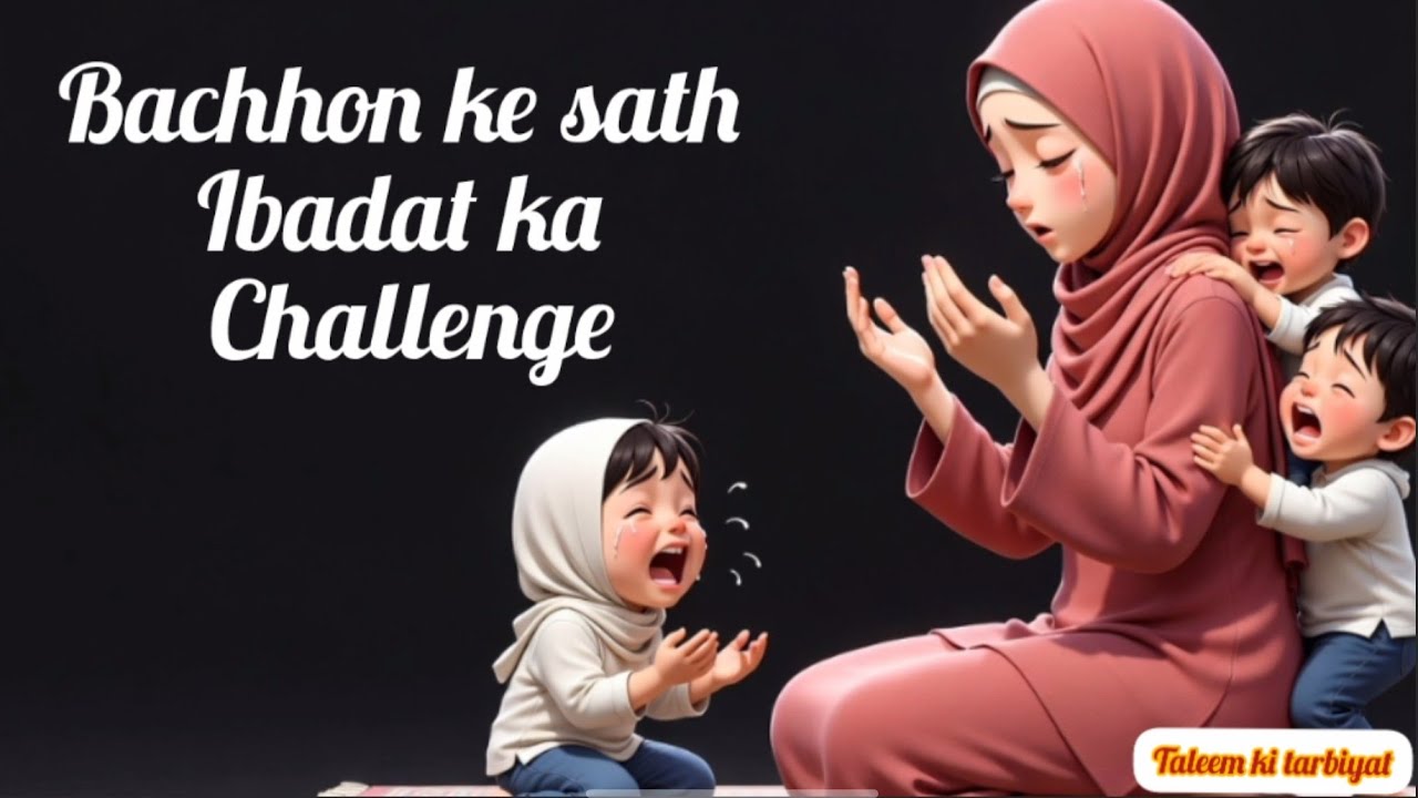 Kya Aapki Namaz Bhi Bachon Ke Sath Aisi Guzarti H”