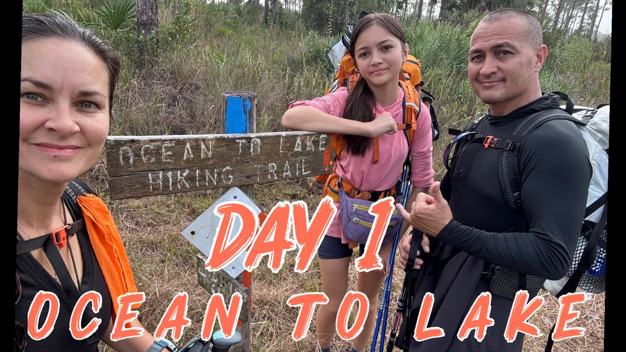 Ocean to Lake Trail - 5 Day Thru Hike - Day 1: So, Where’s the Swamp??