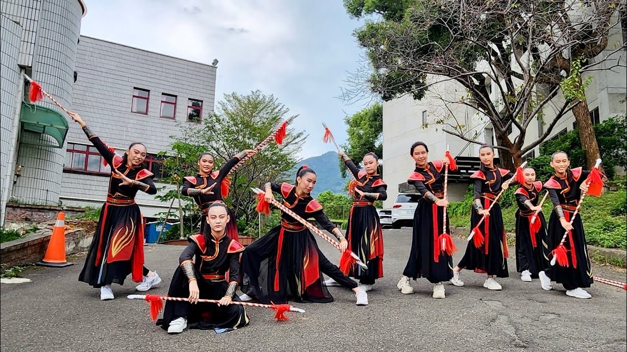 （#幕後花絮🌟）114-#聖心女中園遊會-#花槍#宴花 #竹圍 #dance #中國舞#仁愛 #比賽 #舞台妝#八里#五股 #園遊會#舞藝大🥰🤩