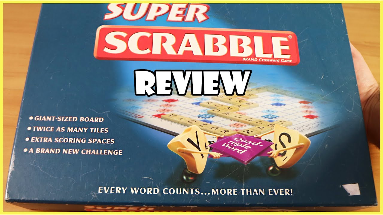 Super Scrabble Board Game Review! | Board Game Night